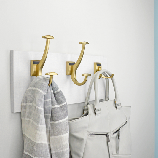 Matte Gold Closet Hook