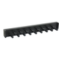 Matte Black Pullout Tie Rack