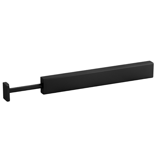 Matte Black Pullout Valet Rod