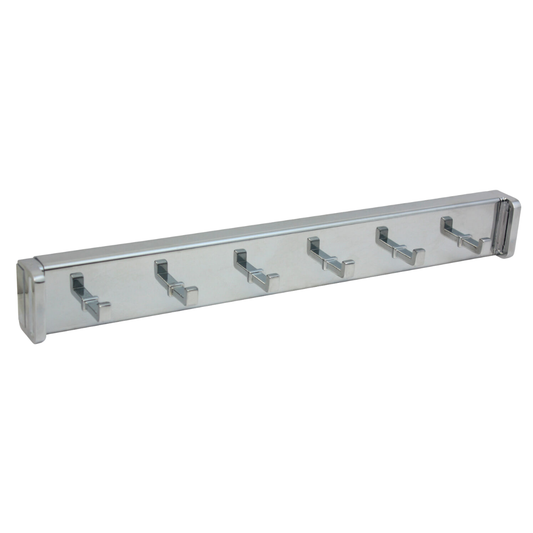 Polished Chrome Pullout Belt Rack