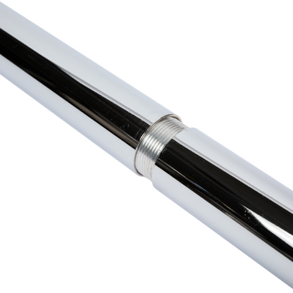 Polished Chrome Threaded Closet Rod