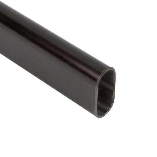 Oval Oil-Rubbed Bronze Closet Rod