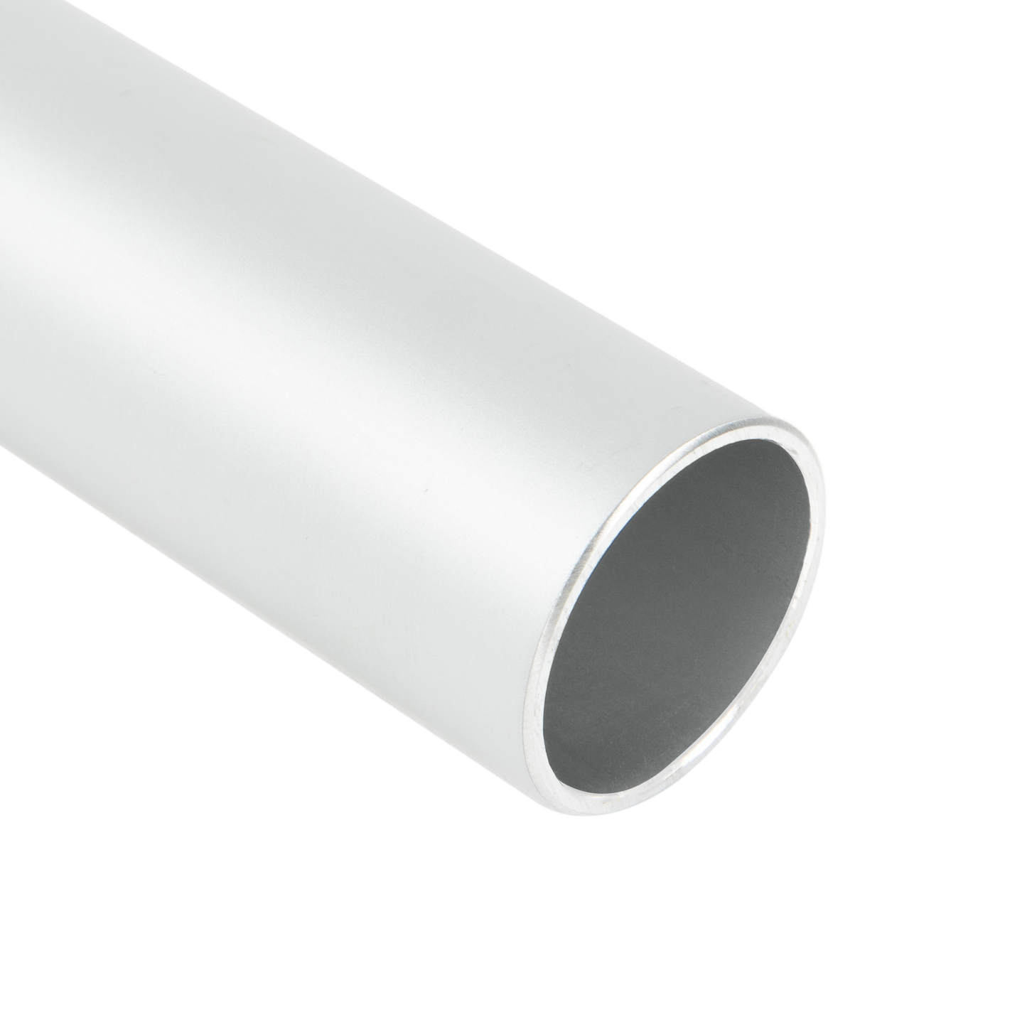 Round Matte Aluminum Closet Rod