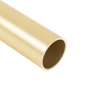 Round Matte Brass Closet Rod