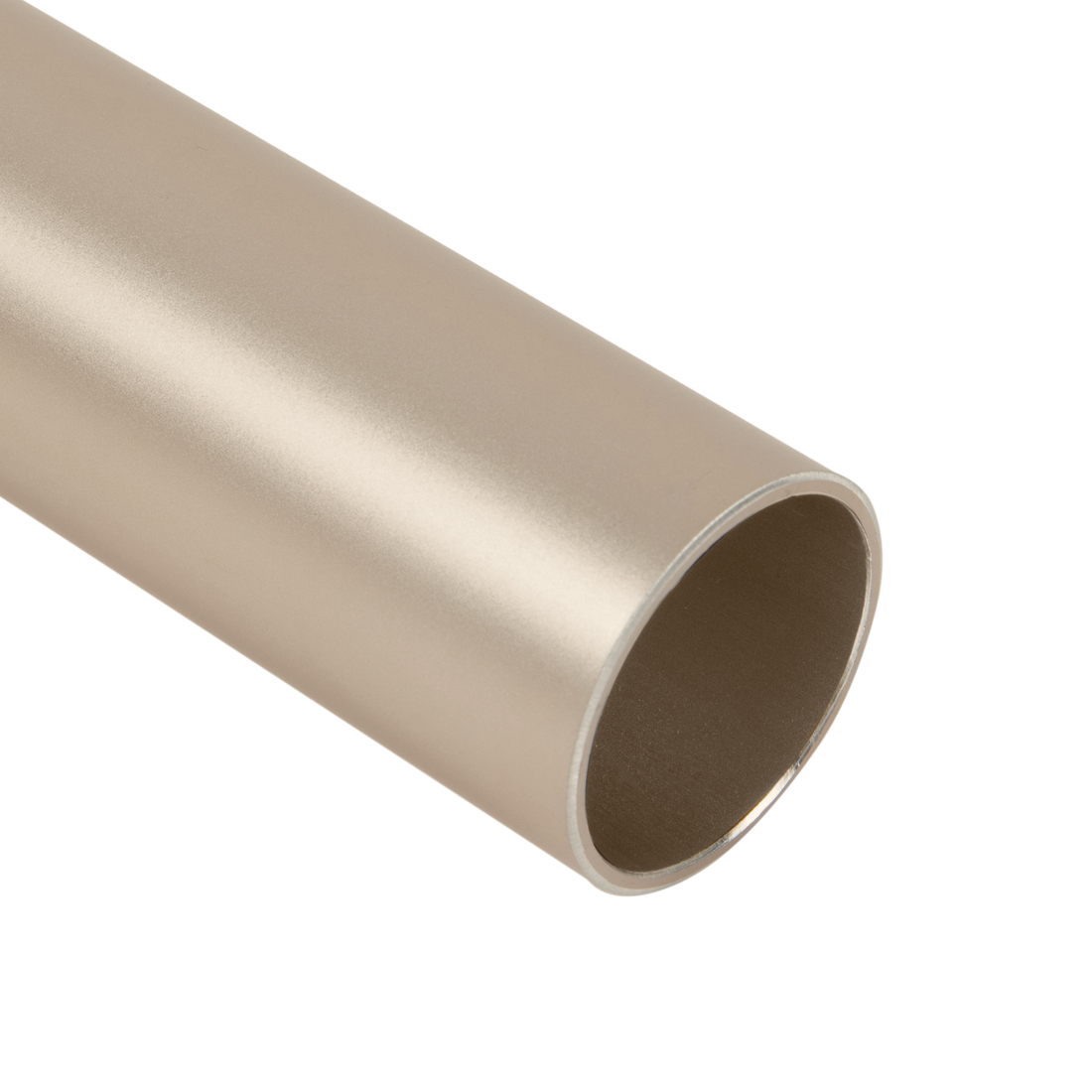 Round Matte Nickel Closet Rod The Closet Rod Company