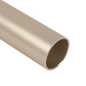 Round Matte Nickel Closet Rod
