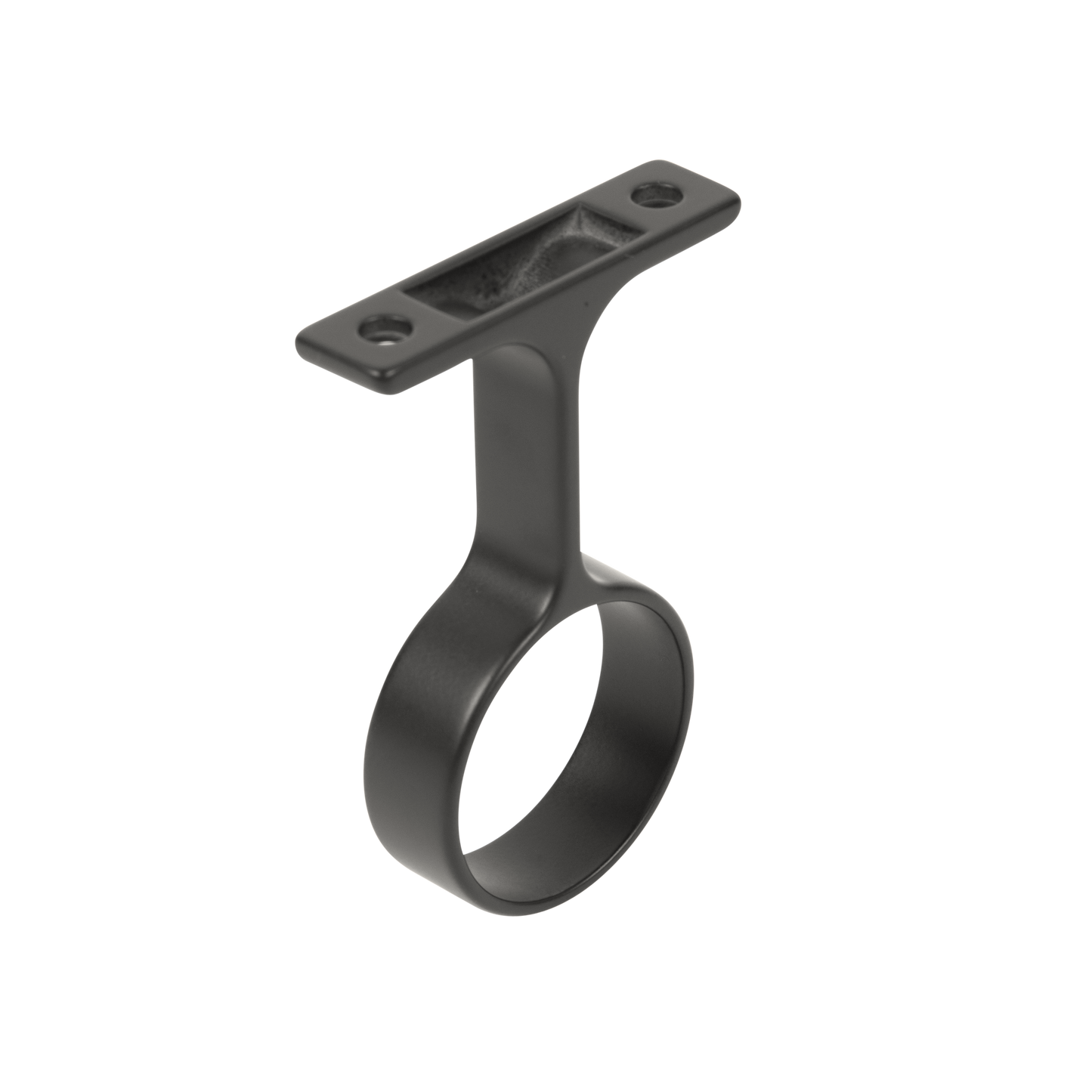 Round Oil-Rubbed-Bronze Closet Rod Center Support