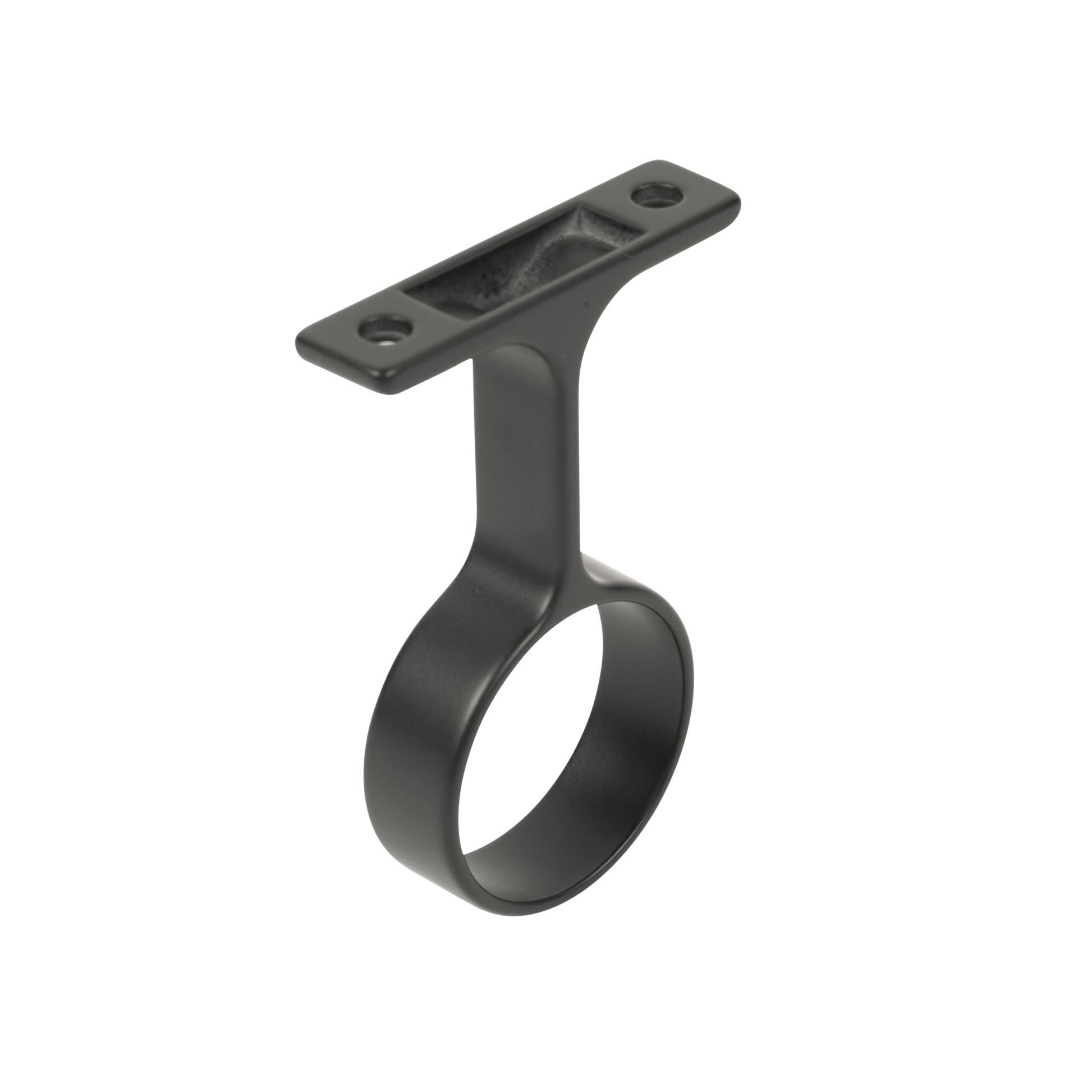 Round Oil-Rubbed-Bronze Closet Rod Center Support