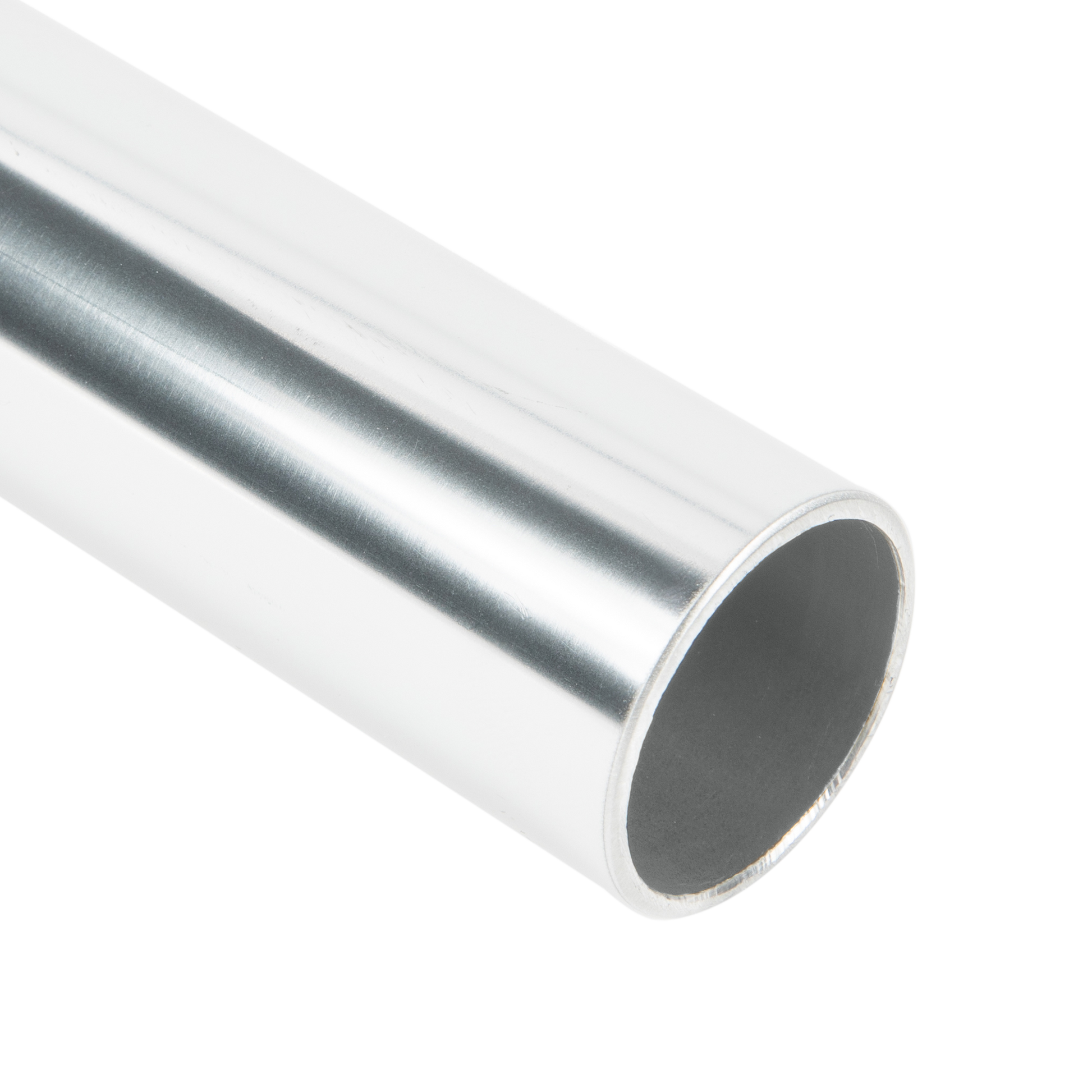 Round Polished Chrome Closet Rod