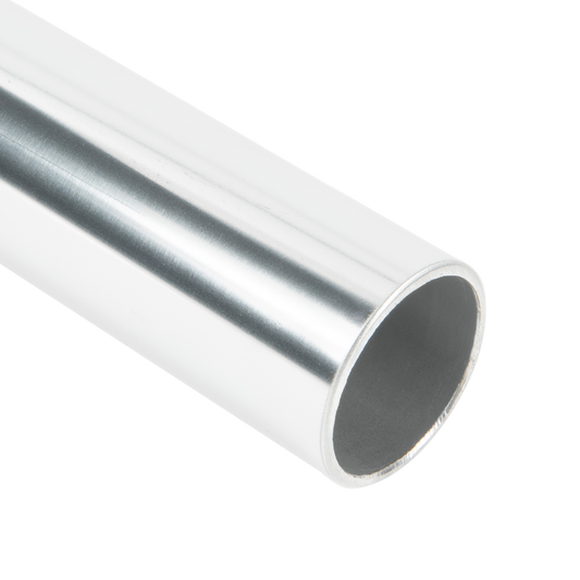 Round Polished Chrome Closet Rod