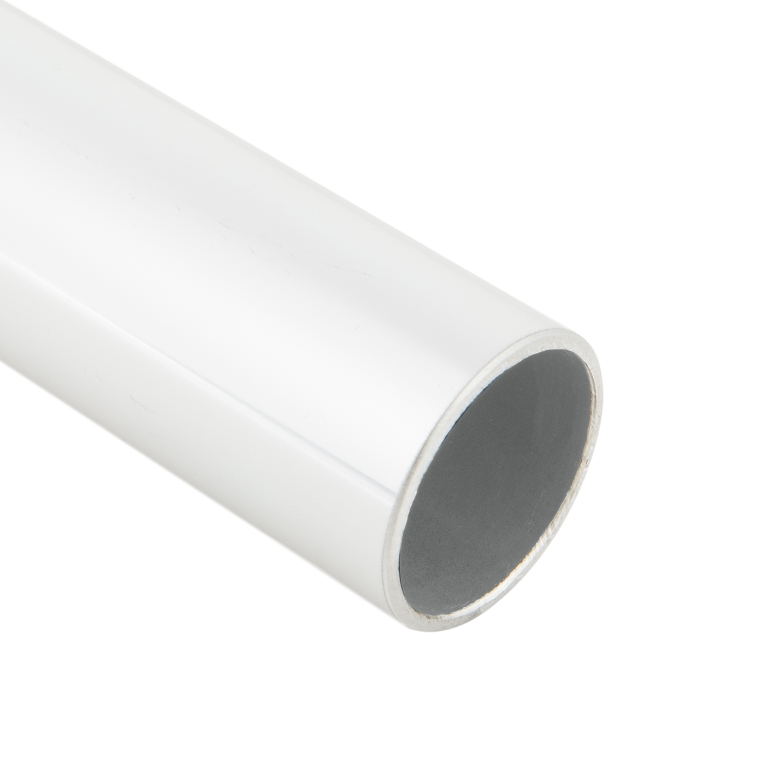 Round White Closet Rod The Closet Rod Company